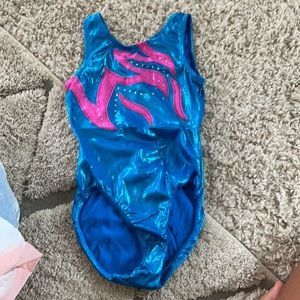 Melanie leotard with keyhole in the back